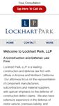 Mobile Screenshot of lockhartpark.com